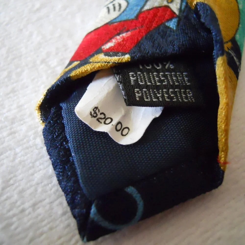 Disney Mickey Unlimited Mens Mickey Party Silk Tie #556131-4286
